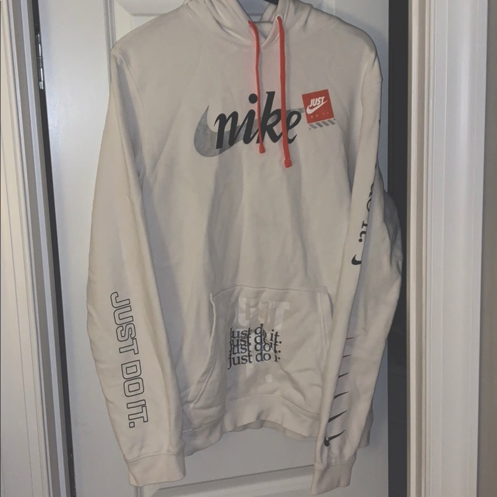 White Nike Hoodie